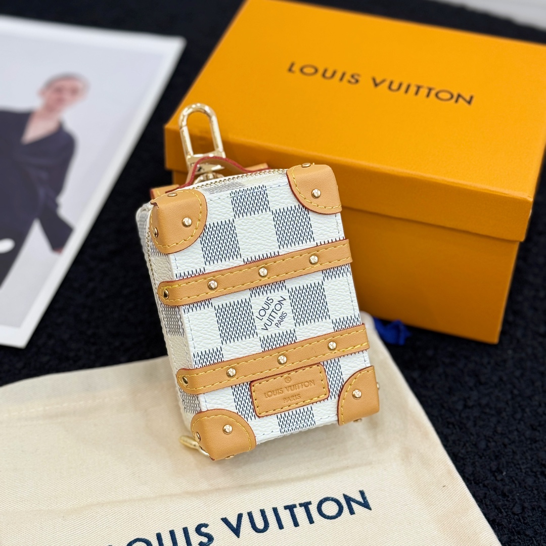 LV Mini Box Bag Charm 